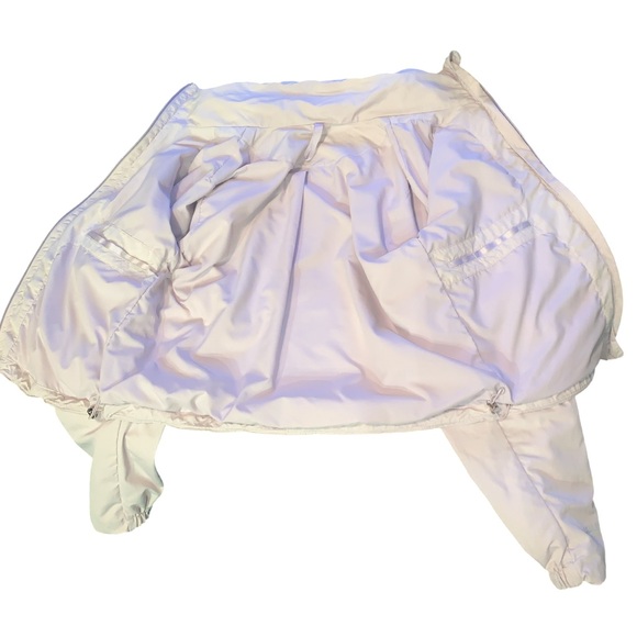 Lululemon Always Effortless Jacket Full Zip Packable Hood Pink Women’s Size 6 - Picture 8 of 13